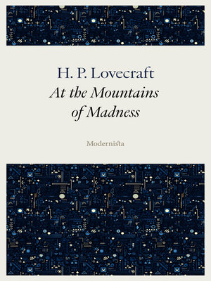 cover image of At the Mountains of Madness